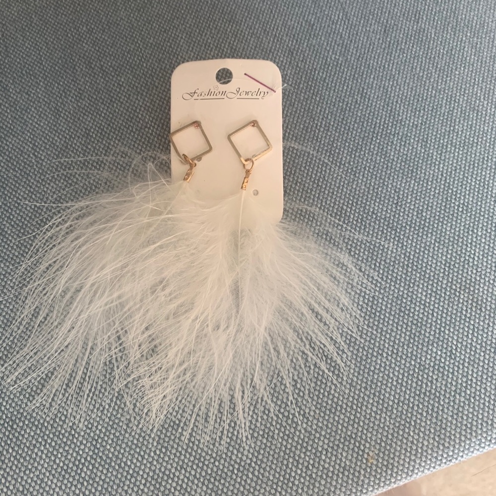 Delicate Feather Earrings!
